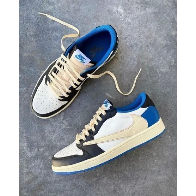 Air Jordan Retro 1 x Travis Scott Fragment Semi UA Without Outer Cover Shoes For Men (SF12)
