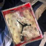 Air Jordan Retro 4 Off White Sail Shoes For Men (BSF91)