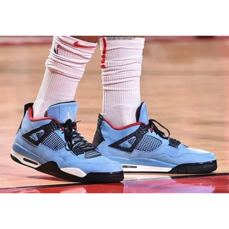 Air Jordan Retro 4 Travis Scott Cactus Jack Shoes For Men (BSF107)