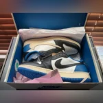 Classy Air Jordan Retro 1 Travis Scott Fragment Shoes For Men (SHUB257)