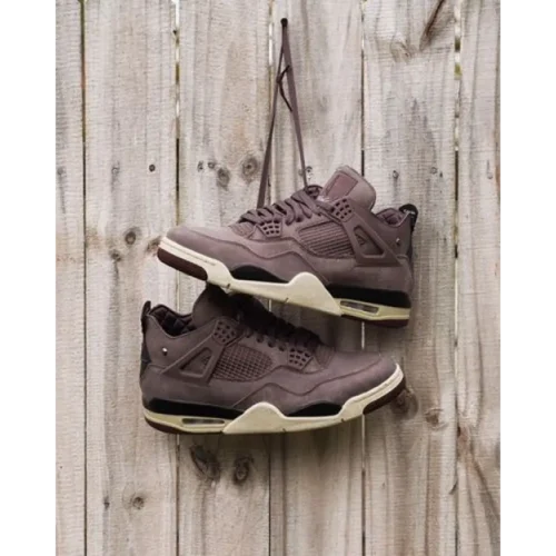 Classy Air Jordan Retro 4 Ma Maniere Purple Shoes For Men (TS944)