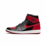 Classy Jordan 1 Retro High OG Patent Bred Shoes For Men (SHI157)