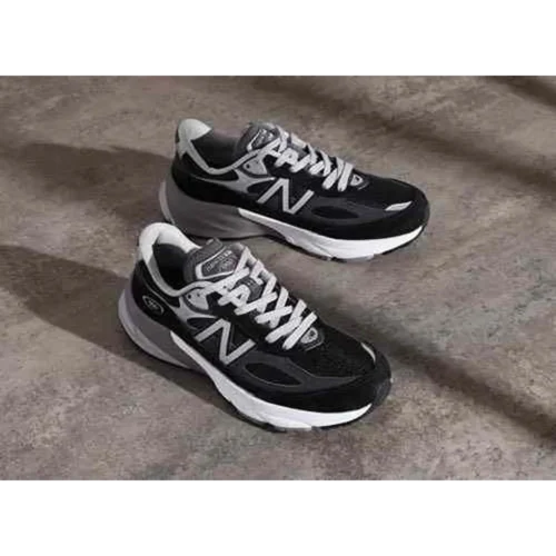 Classy New Balance 990 V6 Black Grey Shoes For Men (SHI224)
