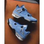 Classy Nike Air Jordan 4 University Blue Shoes For Men (BH1076)
