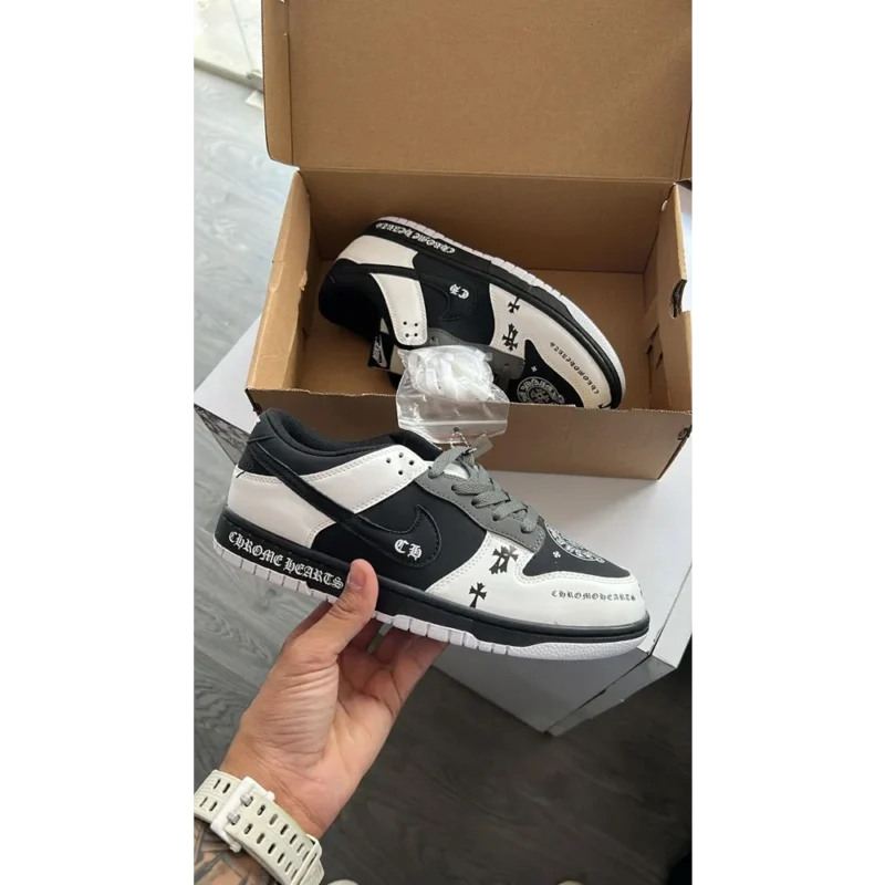Classy Nike Sb Dunk 2023 Chrome Hearts Sneakers For Men (S1H92)