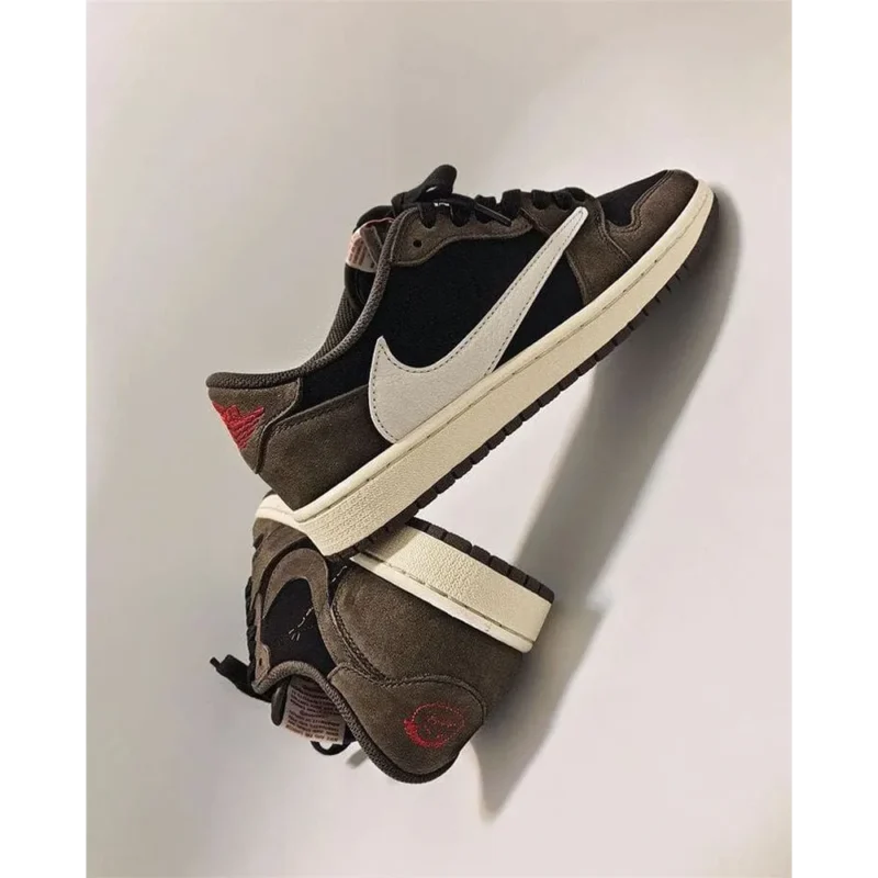 Classy Travis Scott X Air Jordan Retro 1 Low Shoes For Men (S1H51)