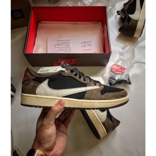 Classy Travis Scott X Air Jordan Retro 1 Low Shoes For Men (SW6201)