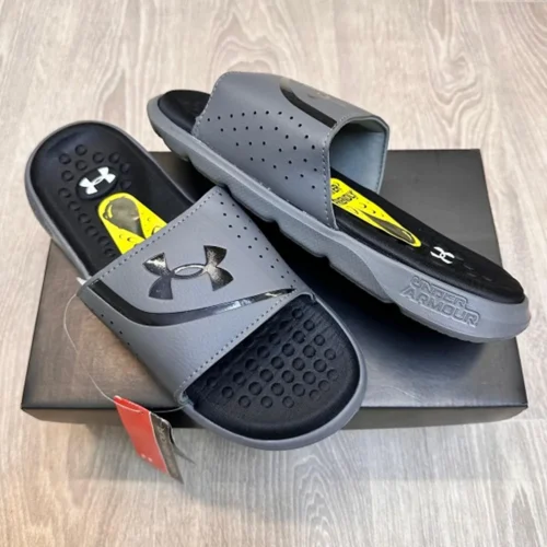 Classy Under Armour Ignite Pro Soft Cushion Grey Flip Flop For Men (BH990)