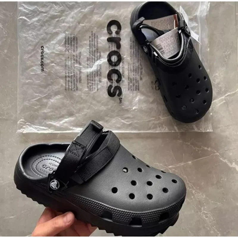 Crocs Hiker Clogs All Black For Men (BSF621)