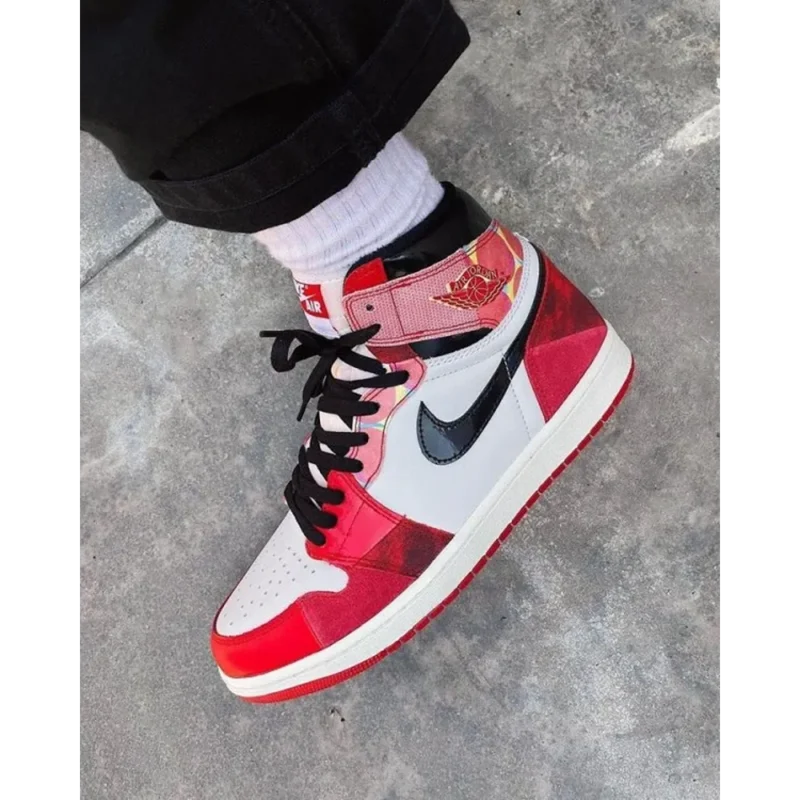 Imported Nike Air Jordan 1 Across The Spider Verse Heavy Glow Shoes For Men (SW5903)