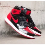 Imported Nike Air Jordan 1 Retro High Patent Bred Shoes For Men (SW5912)
