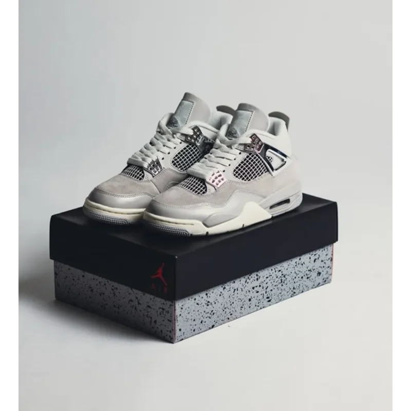 Imported Nike Air Jordan Retro 4 Frozen Shoes For Men (SW5731)