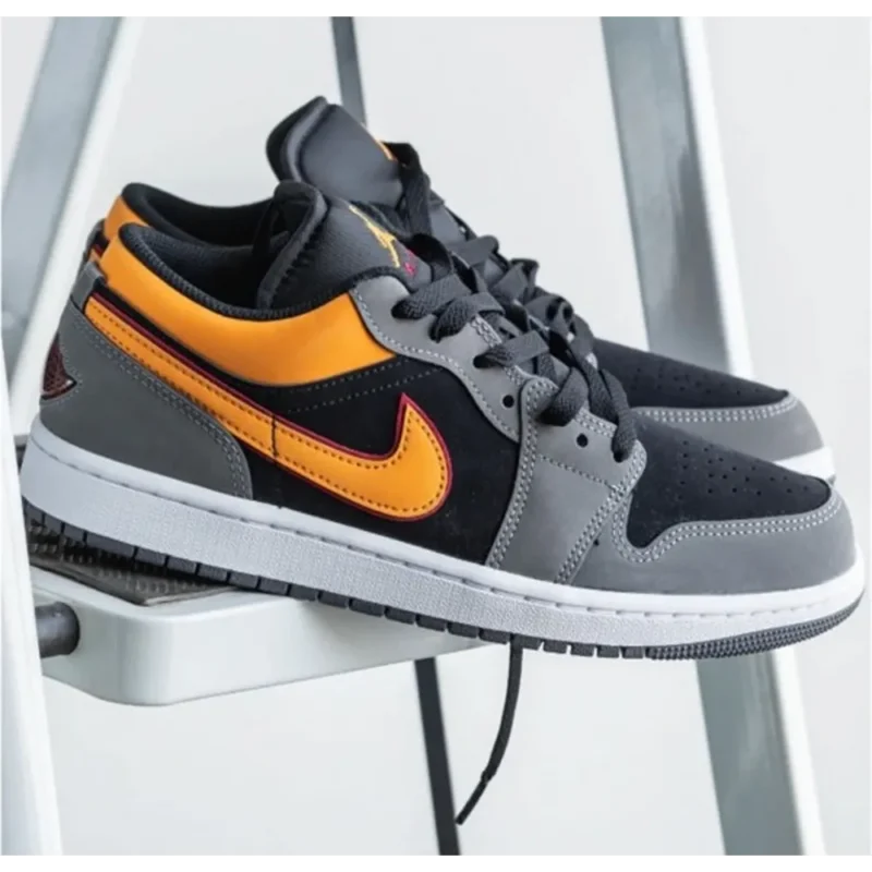 Jordan Retro 1 Low SE Vivid Orange Men Shoes (FT669)