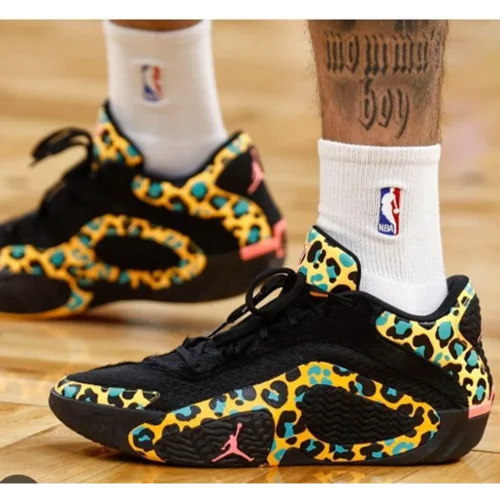 Jordan Tatum 2 Black Leopard For Men’s Shoes (BSF225)