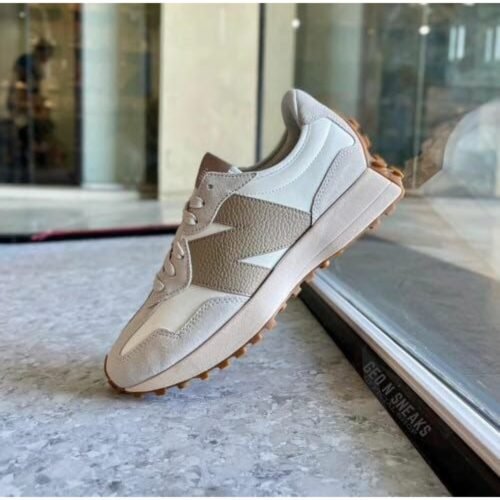 New Balance 327 Moonbeam Driftwood Shoes For Men (BOT38)