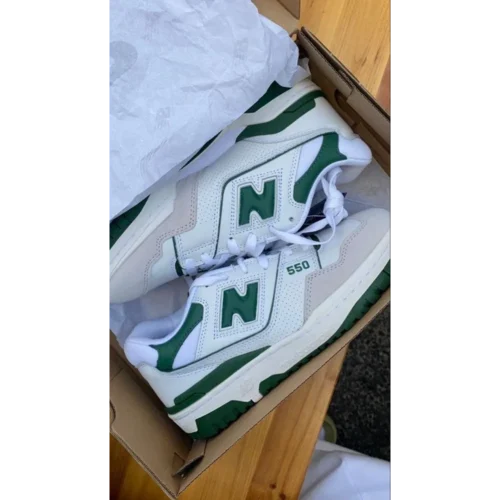 New Balance 550 Green Shoes For Men (SF43)