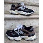 *New Balance 9060 Dark Brown Shoes For Men (LAZ439)