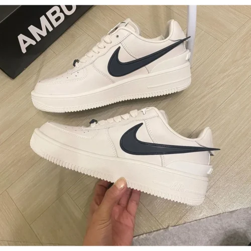 Nike Air Force 1 Low X Ambush White Shoes For Men (LAZ314)