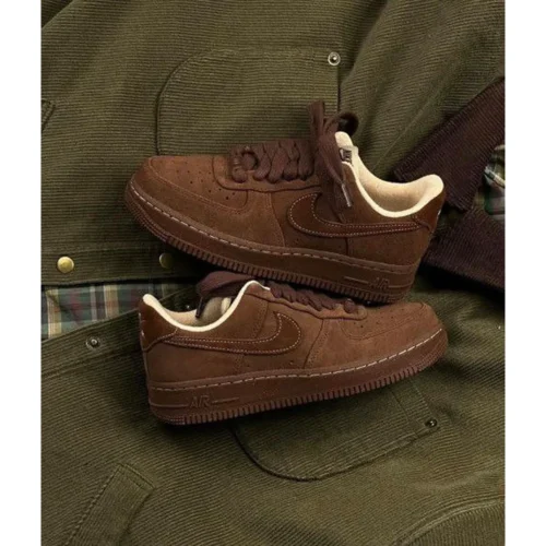 Nike Air Force Cacao Wow Shoes For Men (SZ94)