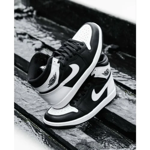 Nike Air Jordan 1 High Og Black White Shoes For Men (BOT54)