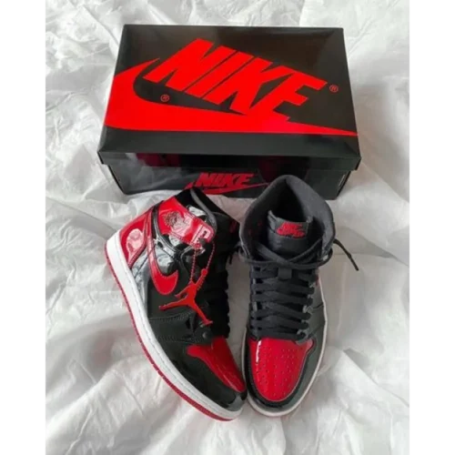 Nike Air Jordan 1 High University Red Shoes For Men (HS215)