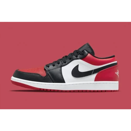 Nike Air Jordan 1 Low Bred Toe Men’s Shoes (FT465)