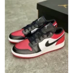Nike Air Jordan 1 Low Bred Toe Shoes For Men (HS231)
