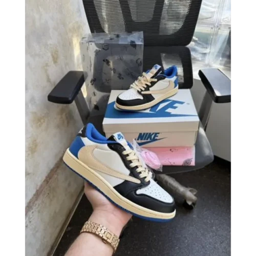 Nike Air Jordan 1 Low C Travis Scott Fragment Shoes For Men (HS208)