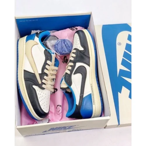 Nike Air Jordan 1 Low Travis Scott Shoes For Men (SZ54)