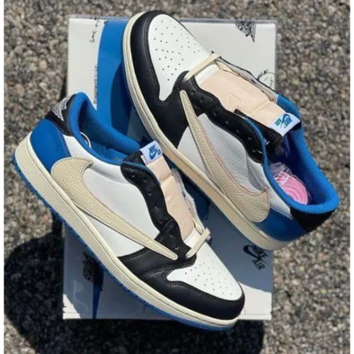 Nike Air Jordan 1 Low Travis Scott Shoes For Men (SZ54)