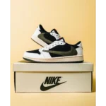 Nike Air Jordan 1 Low x Travis Scott Olive Green for Men’s Shoes (BSF504)