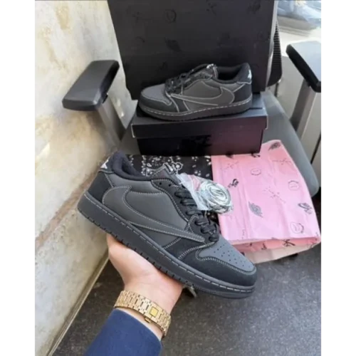 Nike Air Jordan 1 Low X Travis Scott Phantom Shoes For Men (HS207)