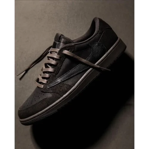 Nike Air Jordan 1 Low X Travis Scott Velvet Brown Shoes For Men (HS249)