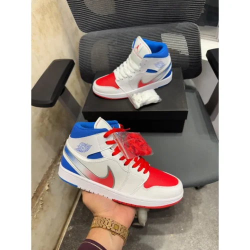 Nike Air Jordan 1 Mid Rm Easyon White Shoes For Men (LAB338)