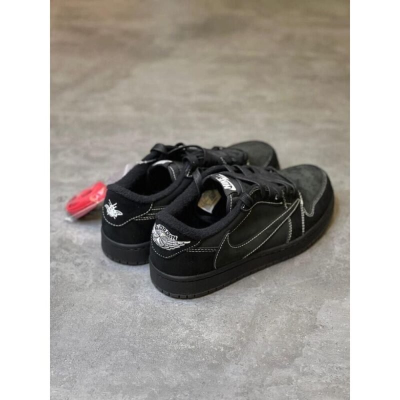 Nike Air Jordan 1 Retro X Travis Scott Black Phantom Shoes For Men (BOT03)