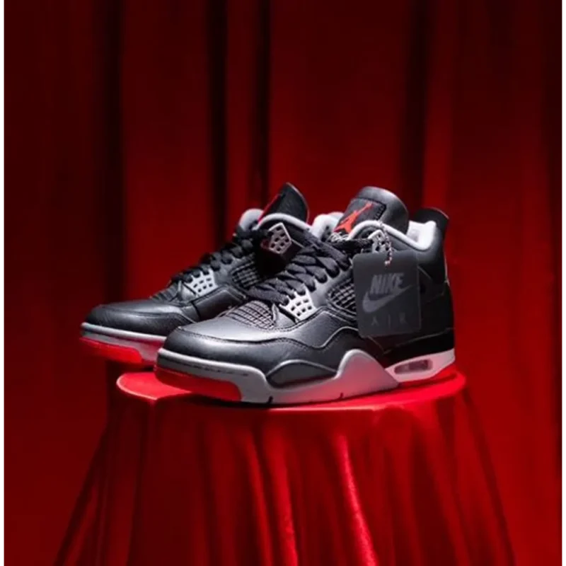 Nike Air Jordan 4 Bred Reimagined Shoes For Men (HS216)