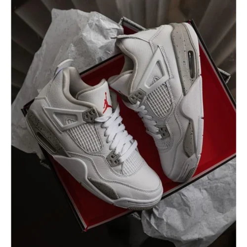 Nike Air Jordan 4 Oreo Shoes For Men (BOT53)