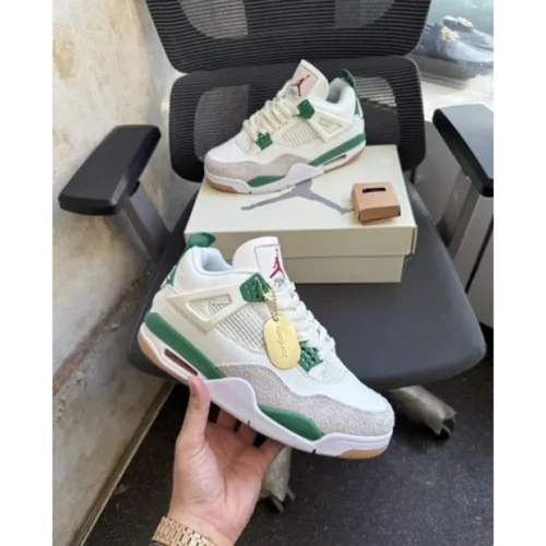 Nike Air Jordan 4 Sb Pine Green Shoes For Men (HS219)
