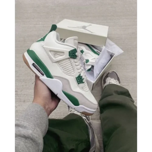Nike Air Jordan 4 Sb Pine Green Shoes For Men (HS219)