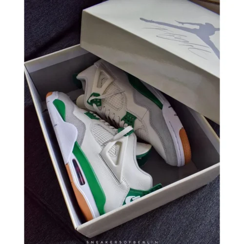 Nike Air Jordan 4 X Sb Pine Shoes For Men (SZ17)