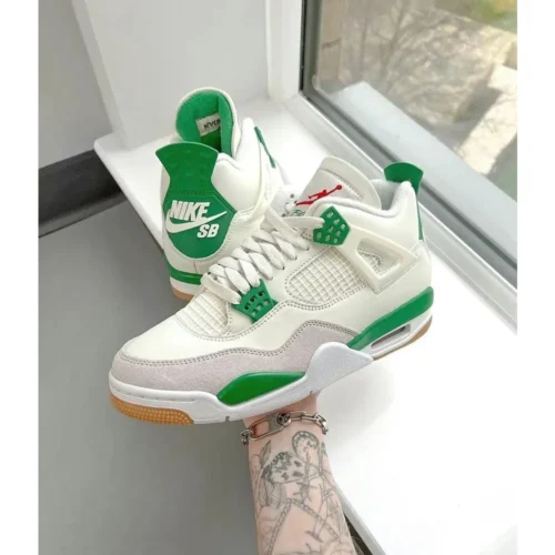 Nike Air Jordan 4 X Sb Pine Shoes For Men (SZ17)