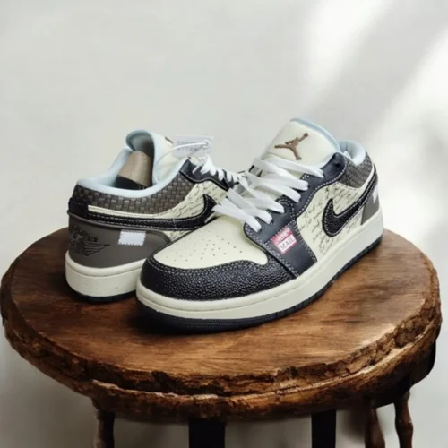 Nike Air Jordan Low Print Mail Shoes For Men (SL508)