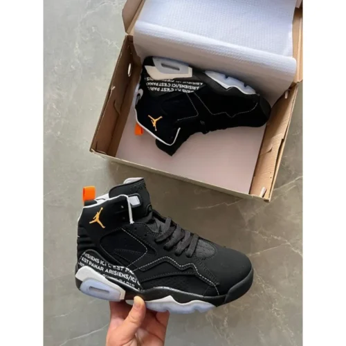 Nike Air Jordan Mvp Black Shoes For Men (SW1084)