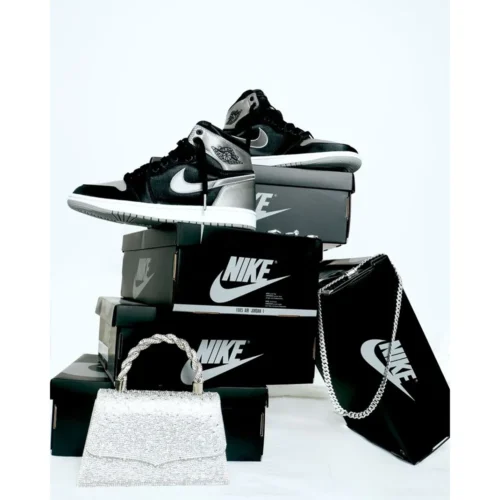 Nike Air Jordan Retro 1 Satin Shadow Shoes For Men (BOT132)