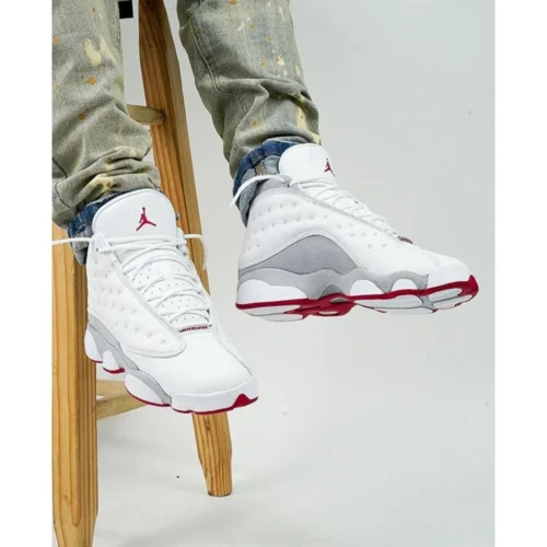 Nike Air Jordan Retro 13 Wolf Grey Men Shoes (FT540)