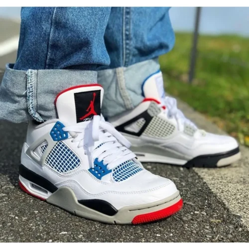 Nike Air Jordan Retro 4 Shoes For Men (SW1000)