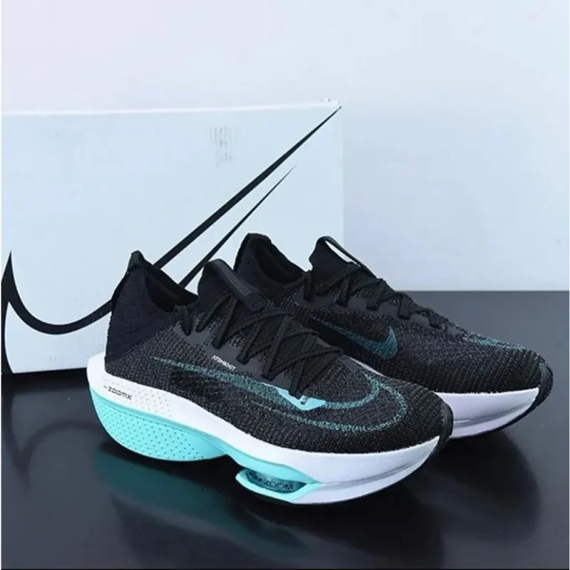 Nike Air Zoom Alphafly Next 2 Black Blue Men Shoes (FT698)