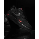 Nike AirForce 1 “Black-Orange” For Men’s Shoes (BSF427)