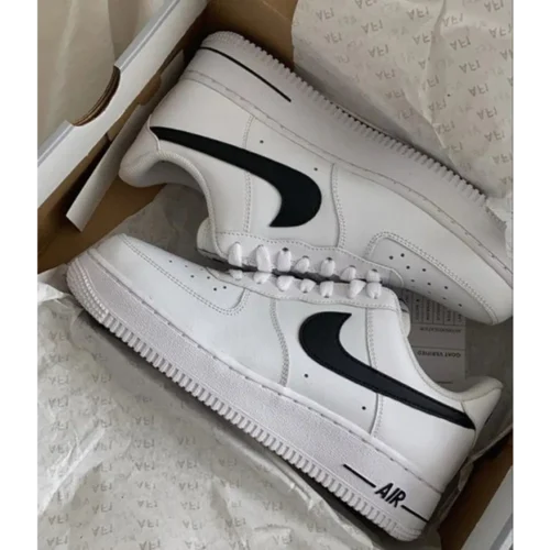 Nike Airforce 1 White black For Men’s Shoes (BSF81)