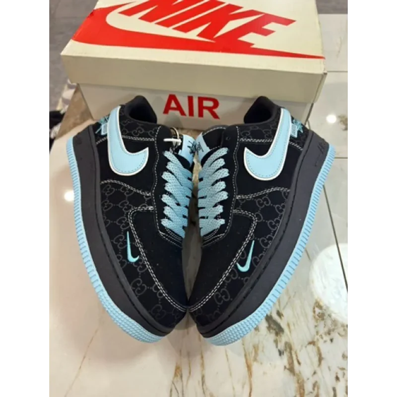 Nike Airforce 1 X Gucci GG Blue 2025 For Men’s Shoes (BSF209)